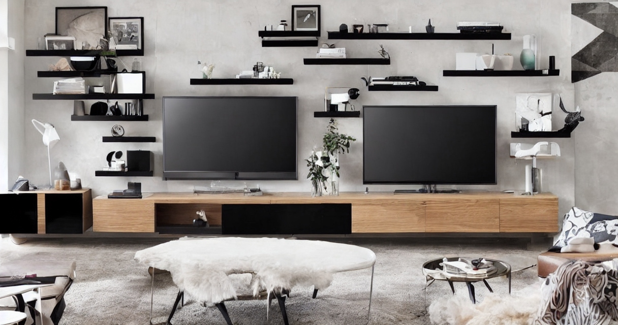 Hvordan du kan bruge et TV møbel til at organisere din stue