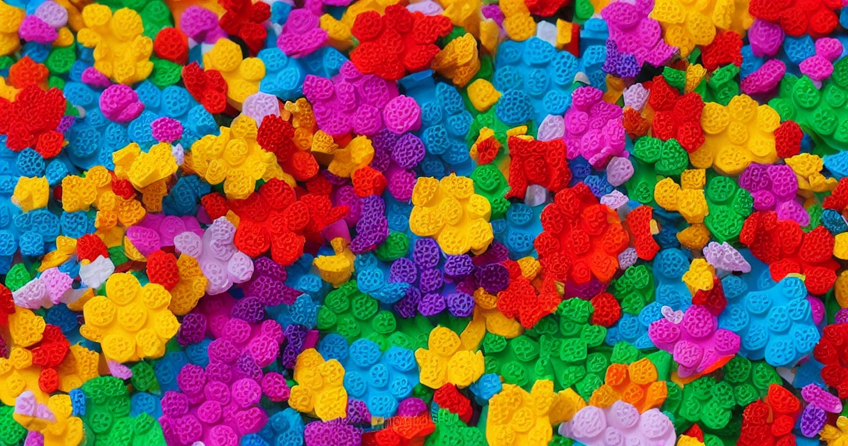 LEGO og tørrede blomster: En perfekt kombination af leg og æstetik